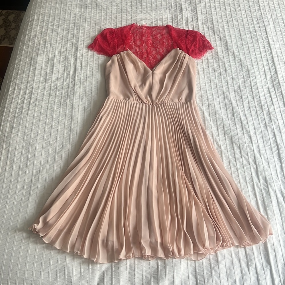ASOS Dress with lace panel